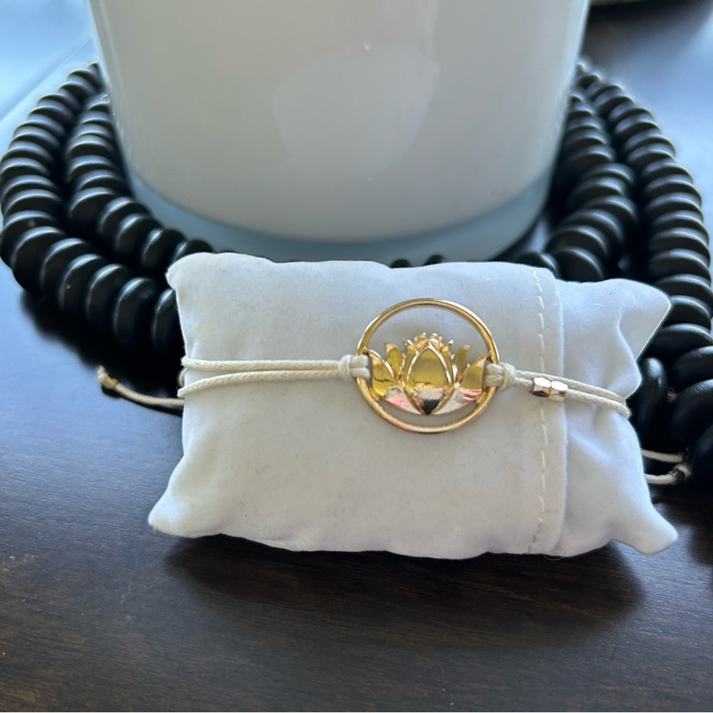 Lotus Flower Bracelet